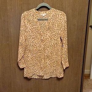 Beautiful Blush Animal Print Blouse